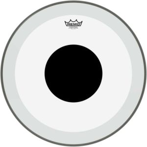 Remo 26'' Powerstroke 3 Clear Bass Drum Black Dot