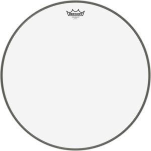 Remo 20" Ambassador Clear Bass Drum