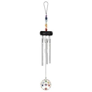 Sonic Energy TOLCC12MINI Energy Mini Chimes Chakra 12" Tree