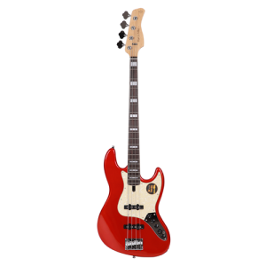 Marcus Miller basse V7 2nd génération Alder-4 Bright metallic red Rosewood